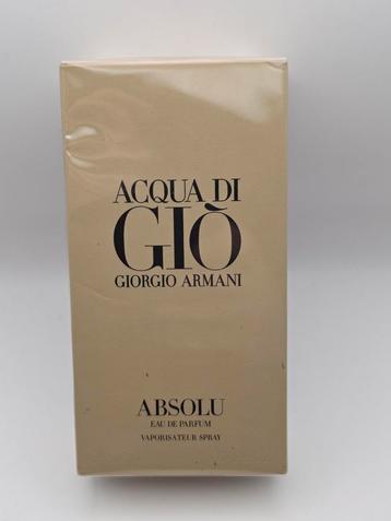 Giorgio Armani Acqua Di Gio Absolu EDP 200ML Discontinued  beschikbaar voor biedingen