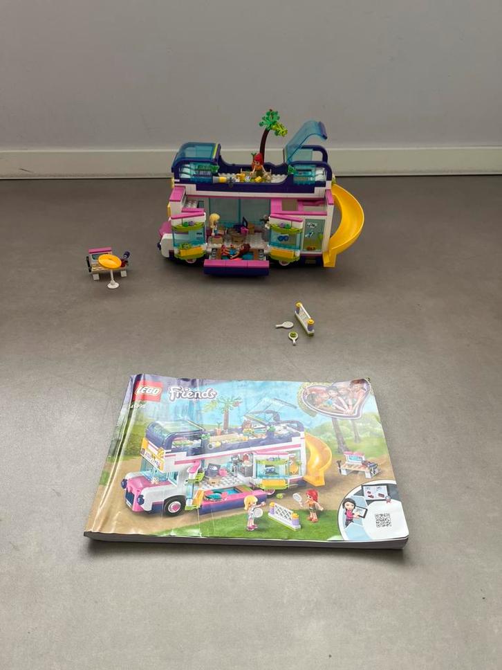 Lego friends vriendschapsbus 41395, Kinderen en Baby's, Speelgoed | Duplo en Lego, Zo goed als nieuw, Complete set, Ophalen of Verzenden