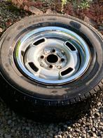 Opel 1900 GT Orginele velgen 5 stuks met doppen en ringen, Auto-onderdelen, Ophalen, Zomerbanden, Velg(en), 13 inch