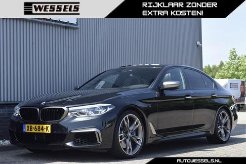 BMW 5 Serie M550i xDrive High Executive Full option!, Auto's, BMW, Bedrijf, Te koop, 5-Serie, 360° camera, 4x4, ABS, Achteruitrijcamera