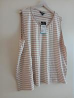 Modieuze top mét prijskaartje van Ulla Popken. Maat 54-56., Kleding | Dames, Grote Maten, Verzenden, Beige, Nieuw, Ulla Popken