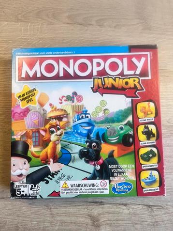 Monopoly Junior – Cadeautip voor Sinterklaas of Kerst beschikbaar voor biedingen