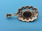 Gouden hanger met bloedkoraal                            G30, Gebruikt, Overige voorstellingen, ., Ophalen of Verzenden