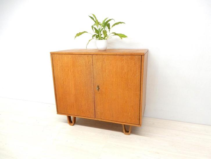 Vintage Pastoe Cees Braakman Dressoir Kast Jaren 50, Huis en Inrichting, Kasten | Dressoirs, Gebruikt, Met lade(s), Met deur(en)