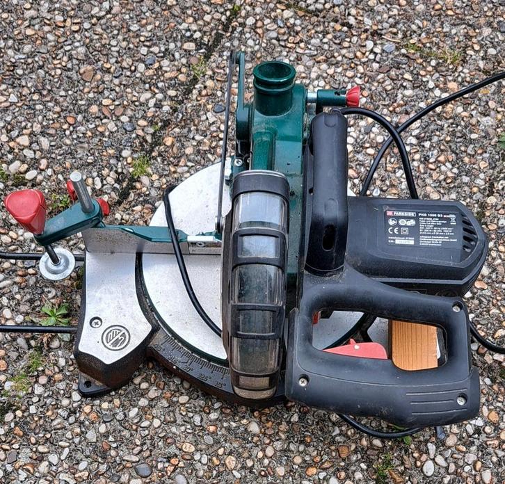 Parkside PKS 1500 B3 Afkortzaag - Gebruikt, Doe-het-zelf en Verbouw, Gereedschap | Zaagmachines, Gebruikt, Afkortzaag, 1200 watt of meer