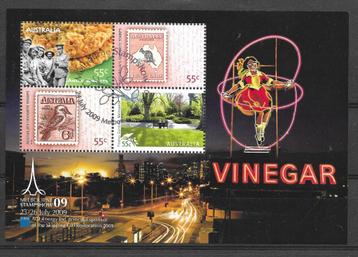 AUSTRALIE 2009, mi Bl 87, Melbourne Stamp Show gestempeld beschikbaar voor biedingen