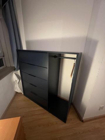 Ikea Platsa Navy Blue Kledingkast beschikbaar voor biedingen