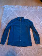 Wesc Overhemd Blauw Maat L, Blauw, Ophalen of Verzenden, Halswijdte 41/42 (L), Gedragen