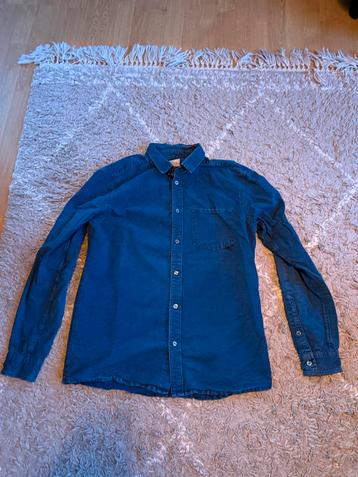 Wesc Overhemd Blauw Maat L beschikbaar voor biedingen