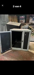 Vervoerskist roofvogel, Ophalen of Verzenden, Zo goed als nieuw, Metaal, Vogelkooi