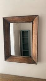 Spiegel met houten lijst, Ophalen, Zo goed als nieuw, Rechthoekig, Minder dan 100 cm