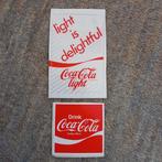 Twee leuke stickers.   Coca-Cola., Verzamelen, Stickers, Ophalen of Verzenden, Zo goed als nieuw, Overige typen