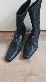 Cowboy Laarzen, Kleding | Dames, Schoenen, Hoge laarzen, Zwart, Ophalen of Verzenden, Zo goed als nieuw
