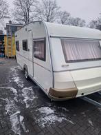 Wilk de Luxe 491 - Fijne Familie Caravan uit 2001, Caravans en Kamperen, 2 aparte bedden, 4 tot 5 meter, Wilk, Tot en met 4
