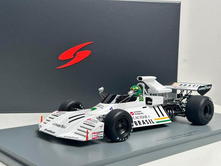 Spark 1/18 Brabham BT42 Monaco GP 1973 W. Fittipaldi 18S543, Hobby en Vrije tijd, Modelauto's | 1:18, Nieuw, Auto, Overige merken