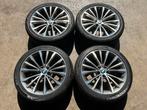 19” BMW 5-SERIE G30 Styling 663 M Breedset Velgen met Banden, Ophalen, 19 inch, Zomerbanden, Banden en Velgen
