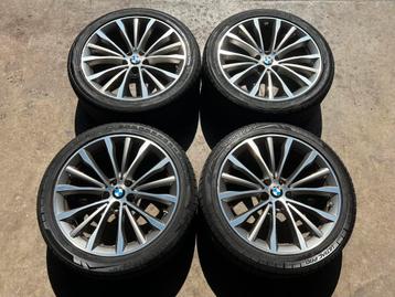 19” BMW 5-SERIE G30 Styling 663 M Breedset Velgen met Banden beschikbaar voor biedingen