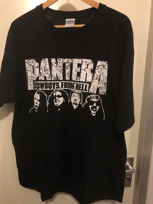 Pantera  2006 t- shirt cowboys from hell XL zwart, Verzamelen, Muziek, Artiesten en Beroemdheden, Zo goed als nieuw, Ophalen of Verzenden