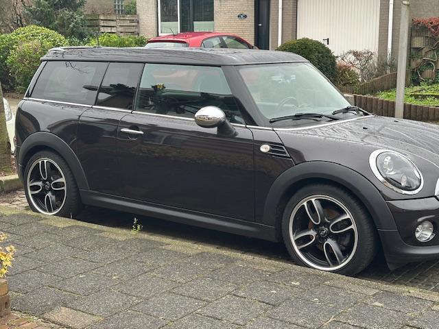 Mini Clubman 1.6 ONE 2014 Bruin, Auto's, Mini, Particulier, Clubman, Benzine, C, Stationwagon, Handgeschakeld, Origineel Nederlands