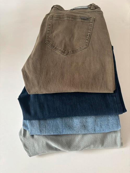 4 lange broeken heren slim fit, maat zie beschrijving, Kleding | Heren, Broeken en Pantalons, Zo goed als nieuw, Ophalen of Verzenden