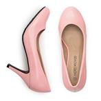 Roze Lak Dames pumps – Maat 43 – Andres Machado – 9,5 cm hak, Pumps, Andres Machado, Nieuw, Ophalen of Verzenden