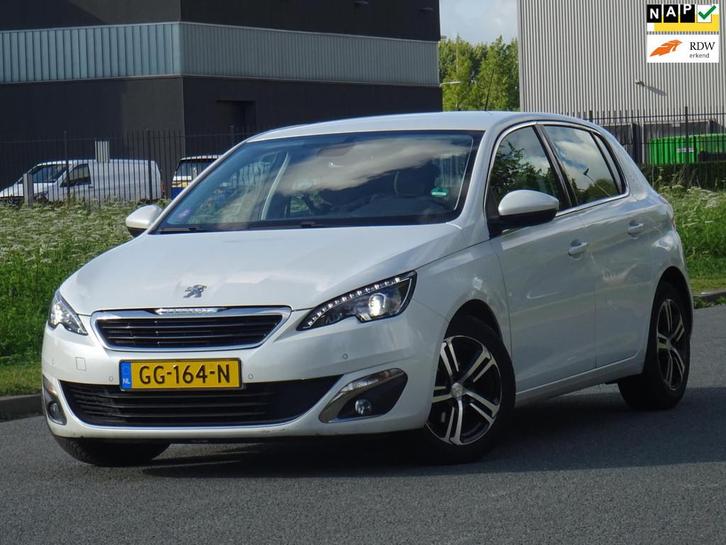 Peugeot 308 1.2 PureTech Allure NAP/LEER/NAVI/LED/PDC/APK, Auto's, Peugeot, Bedrijf, Te koop, ABS, Airbags, Airconditioning, Centrale vergrendeling