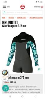 Nieuwe brunoti glow longarm shorty, Watersport en Boten, Wetsuit, Brunotti, Nieuw, Ophalen of Verzenden