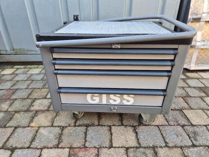 Gereedschapswagen  laag model 4 laden, Auto diversen, Autogereedschap, Zo goed als nieuw, Ophalen