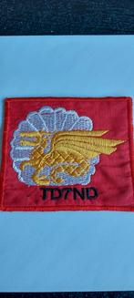 PARATROOPER PATCH - ARVN 7th Airborne Battalion - TD 7 ND, Verzamelen, Embleem of Badge, Amerika, Ophalen of Verzenden