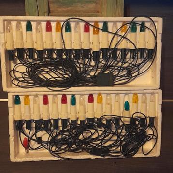2 dozen Splendor gekleurde kerstboomverlichting beschikbaar voor biedingen