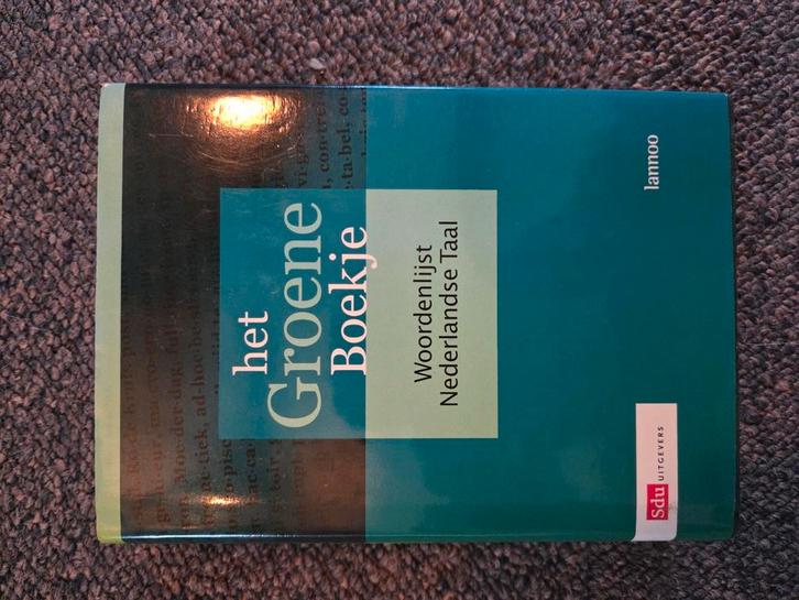 Het Groene Boekje, Boeken, Woordenboeken, Zo goed als nieuw, Nederlands, Overige uitgevers, Ophalen of Verzenden