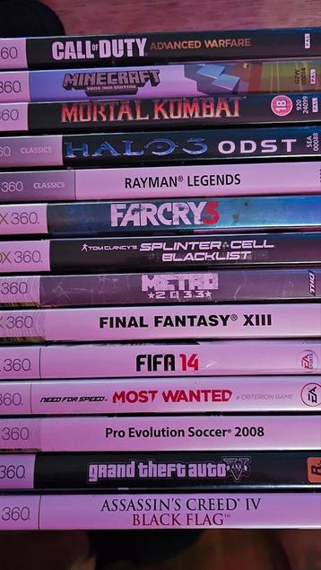 14 xbox 360 spellen in nieuwstaat beschikbaar voor biedingen