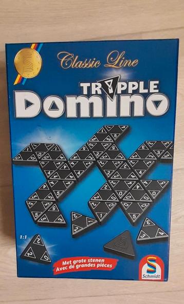 Tripple Domino van Schmidt , nieuw, grote stenen, koopje😊  beschikbaar voor biedingen