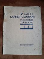 Oude krant Kampen, Verzamelen, Ophalen of Verzenden, 1920 tot 1940, Nederland, Krant
