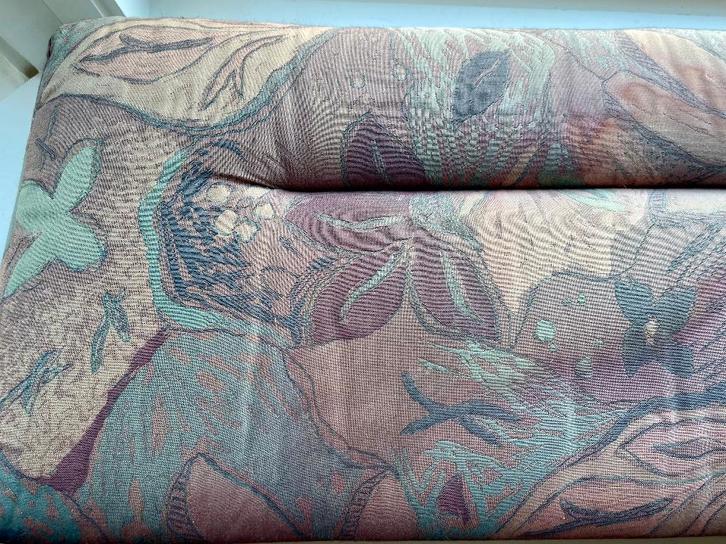 Hymer B544 originele kussens met hoezen + wat losse stof, Caravans en Kamperen, Camper-accessoires, Gebruikt, Ophalen