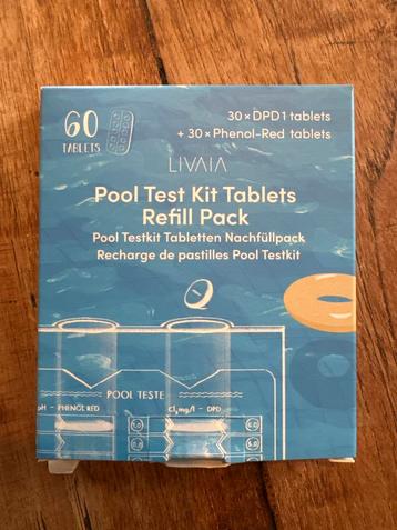 LIVAIA Pool Test Kit Refill - 60 Tabletten beschikbaar voor biedingen