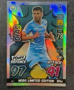 Topps MA EXTRA 21/22 HERO   LIMITED EDITION   DÍAS  MAN CITY, Ophalen of Verzenden, Zo goed als nieuw, Plaatje