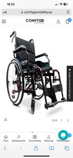 Comfygo X 1 rolstoel ZGAN licht stevig handig op reis, Diversen, Rolstoelen, Ophalen, Zo goed als nieuw, Duwrolstoel