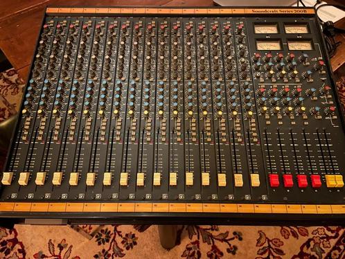 Soundcraft 200b, Muziek en Instrumenten, Mengpanelen, Gebruikt, 10 tot 20 kanalen, Microfooningang, Ophalen