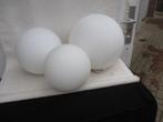 SET van 3 Ilu di Vetro BOL / GLOBE vloerlampen, Huis en Inrichting, Ophalen of Verzenden, Gebruikt, Glas, Minder dan 50 cm