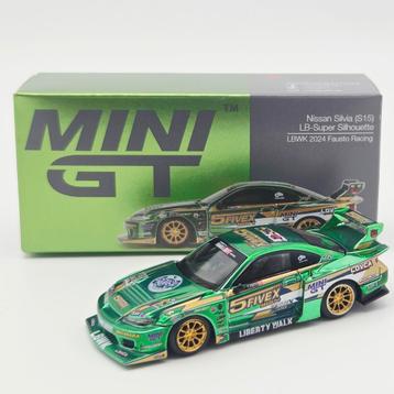 Mini gt 2024 Nissan Silvia S15 LB-Super Silhouette Fausto Ra beschikbaar voor biedingen