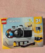 LEGO Creator 3-in-1 Vintage Camera (31147), Kinderen en Baby's, Speelgoed | Duplo en Lego, Ophalen of Verzenden, Nieuw, Complete set