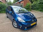 Toyota prius wagon 7 persons 2014 hybrid., Auto's, Stof, Blauw, Stationwagon, Grijs