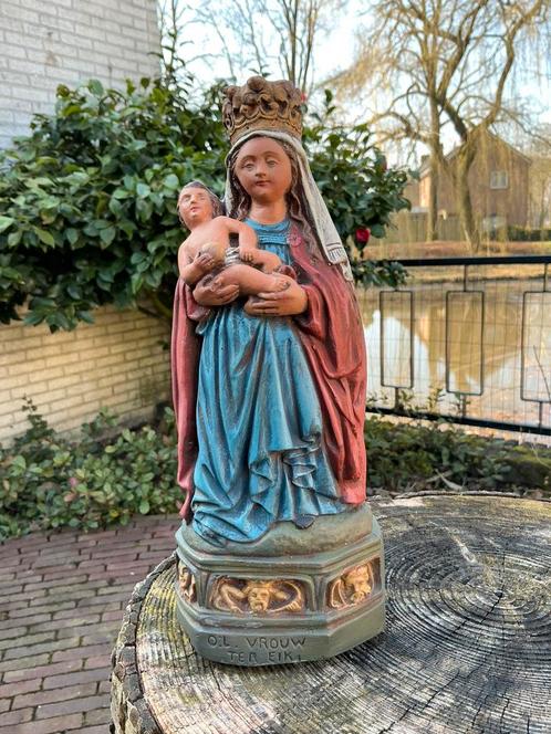 Mooi Maria beeld ❤️ O.L.V Ter Eik, Antiek en Kunst, Antiek | Religie, Ophalen of Verzenden