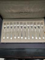 Gero Zilvium Gebaksvorkjes Set (12) in Doos, Antiek en Kunst, Antiek | Bestek, Ophalen of Verzenden