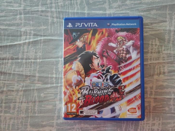 PS vita One Piece Burning Blood, Spelcomputers en Games, Games | Sony PlayStation Vita, Zo goed als nieuw, Avontuur en Actie, 1 speler