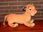 NICOTOY DISNEY LEEUW WELP SIMBA UIT DE LEEUWENKONING VELOURS, Ophalen of Verzenden, Nieuw, Overige typen