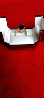 Luxe ring gemerkt  18k goldplated, Sieraden, Tassen en Uiterlijk, Ringen, 20 of groter, Ophalen of Verzenden, Zo goed als nieuw