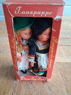 Twee Danspopjes  - opwindbaar popje - klederdracht - Klarika, Ophalen of Verzenden