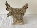 Kippen beeld van polystone, Verzamelen, Beelden en Beeldjes, Ophalen, Zo goed als nieuw, Dier